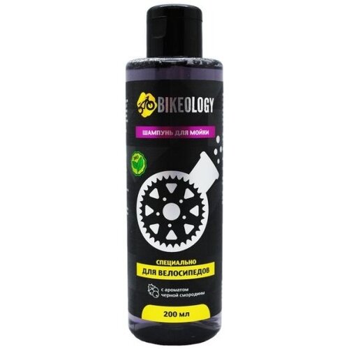 Шампунь Bikeology для велосипедов 200 ml. гидрофобный полироль очиститель bikeology 473 ml