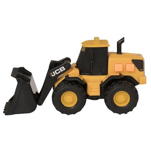 игрушка jcb 1415639 v15 погрузчик Погрузчик JCB со светом и звуком