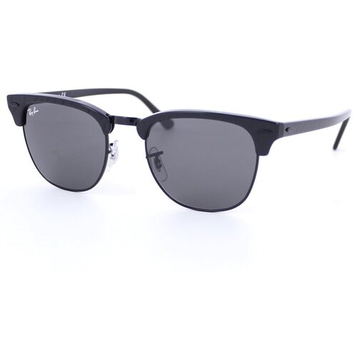Солнцезащитные очки Ray-Ban, черный, серый очки ray ban rb 3016 w0366 clubmaster