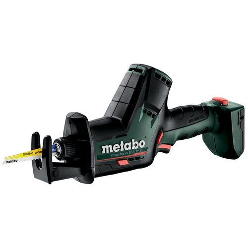 Аккумуляторная сабельная пила METABO POWERMAXX SSE 12 BL (602322860)