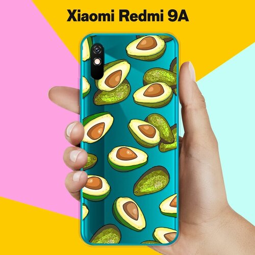 Силиконовый чехол Авокадо на Xiaomi Redmi 9A силиконовый чехол авокадо кот на xiaomi redmi 9a