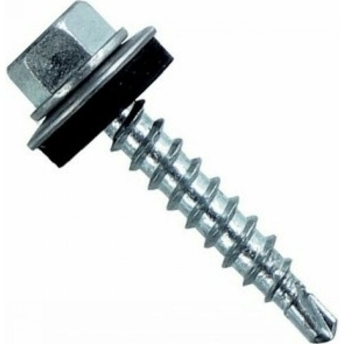 Кровельный саморез 4,8х25мм, цинк, в упаковке 60 шт.