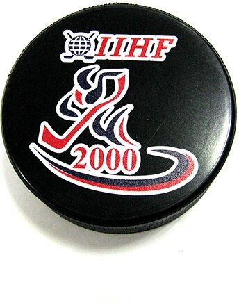 Шайба Rubena хоккейная ЧМ 2000 Россия Логотип