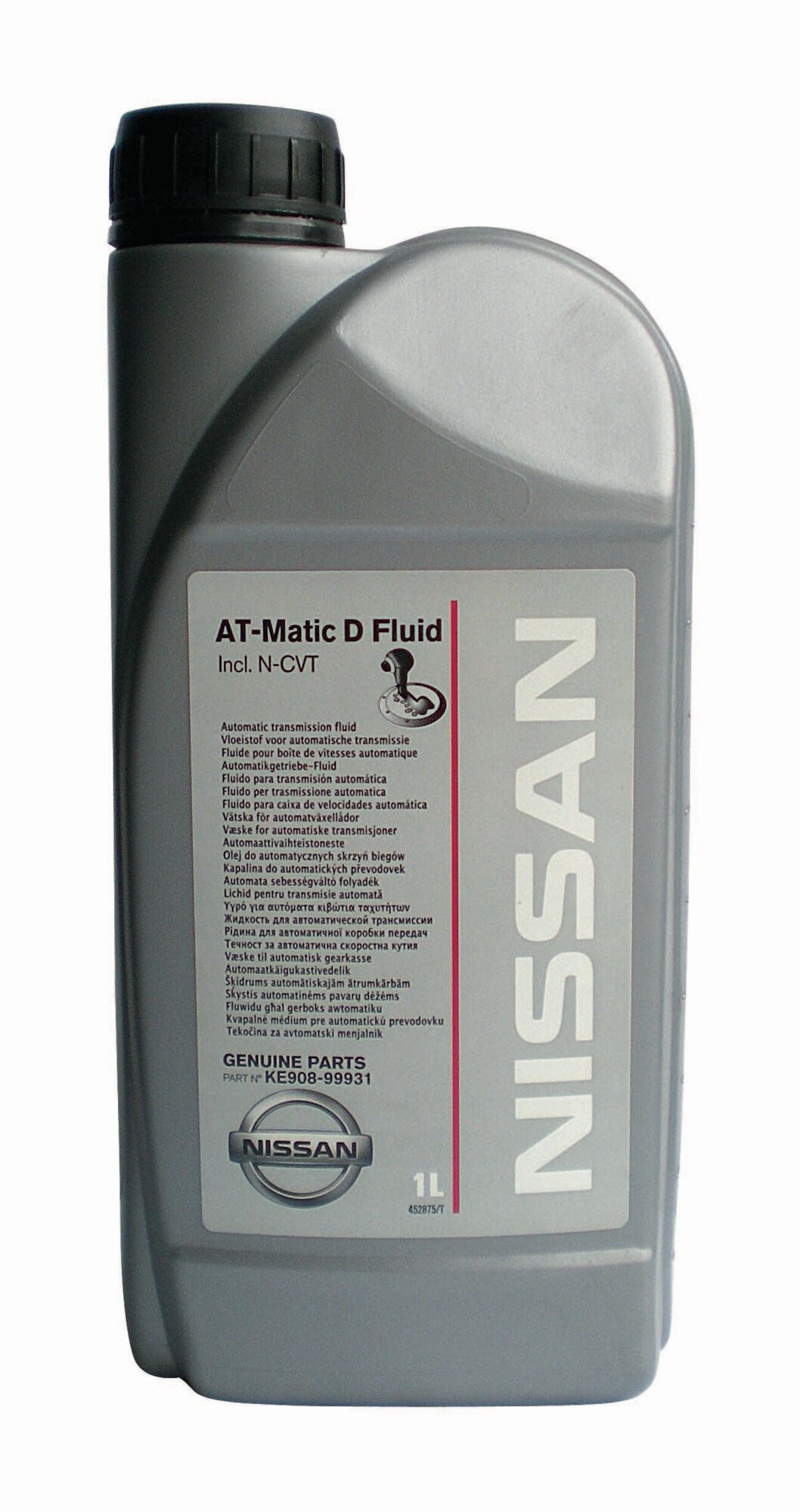 Масло трансмиссионное Nissan AT-MATIC D Fluid, 1 л