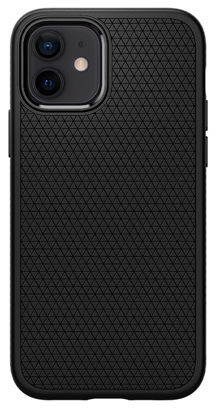 Чехол SPIGEN для iPhone 12 / iPhone 12 Pro - Liquid Air - Чёрный - ACS01701