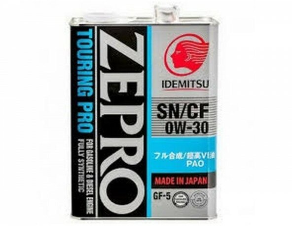 Idemitsu ZEPRO Touring Pro 0W-30 4л