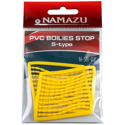 Стопор для бойлов силиконовый Namazu гантельки PVC (2 шт.) стопор для бойлов namazu гантельки пластик 2 шт n sb 03