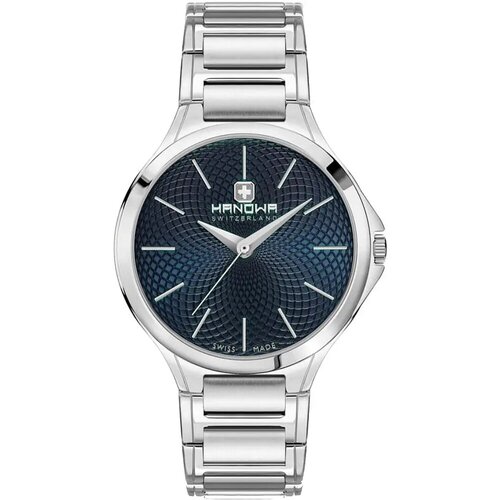 фото Наручные часы hanowa наручные часы hanowa hawug2100203, синий, серебряный