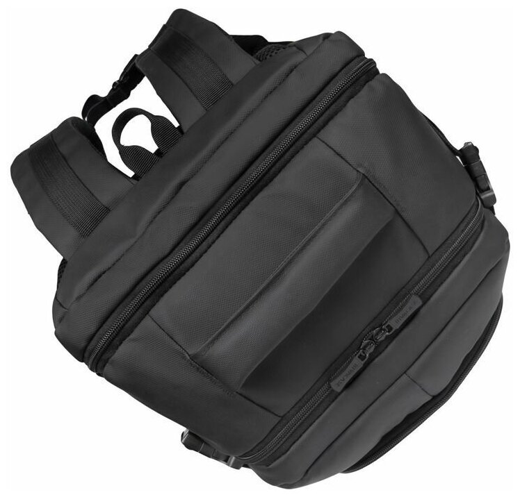 RIVACASE 8465 black ECO Водоотталкивающий городской рюкзак для ноутбука 17'3" черный
