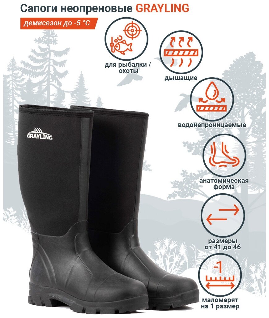 фото Черные неопрен