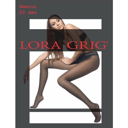 фото Колготки lora grig, 20 den, размер 5, бежевый