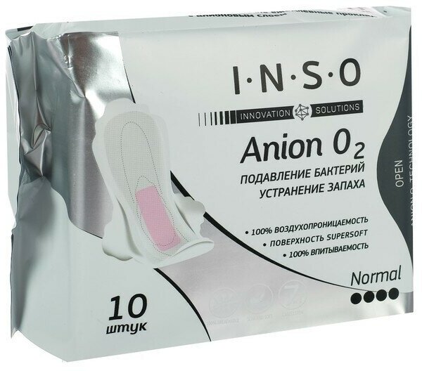 Прокладки Anion O2 Normal, 10 шт/упаковка