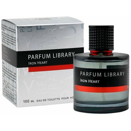 Delta parfum Туалетная вода мужская Library Iron Heart