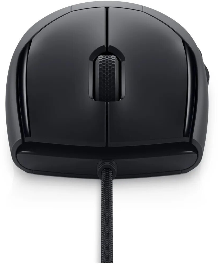 Мышь Dell Mouse AW320M Alienware; Gaming; Wired; USB; Optical; 19000 dpi; 6 butt; black (570-ABMS) - фото №2