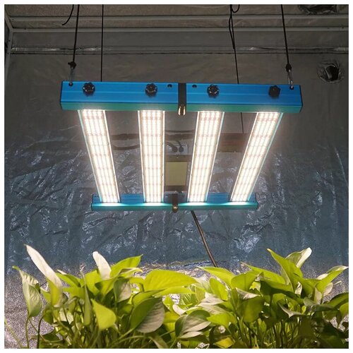 LED фитосветильник Quantum bar Kingbrite серия «X55» на 240Вт Samsung LM301H 3500k + Epistar UV+IR+660nm