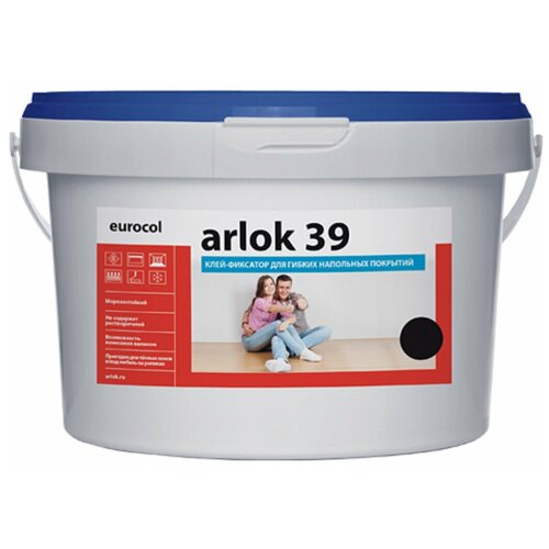 Клей Arlok 39 (3кг) фиксатор для пвх-плитки и ковролина
