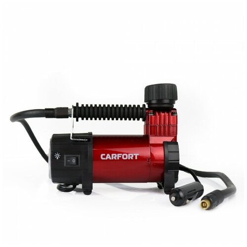 Компрессор автомобильный "CARFORT" Force -30 12v. 5Amp, 30 л/мин, с фонарем