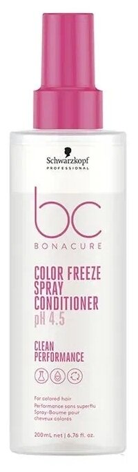 Schwarzkopf Professional Color Freeze pH 4.5 Спрей-кондиционер для окрашенных волос, 200 мл