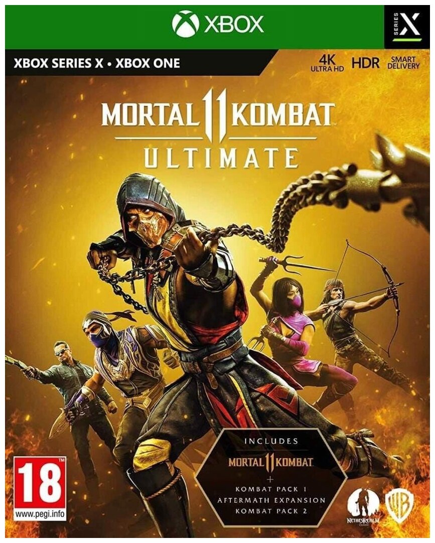 Mortal Kombat 11 Ultimate (русские субтитры) (Xbox One/Series X)