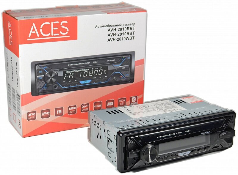 USB/SD-магнитола ACES AVH-2010RBT