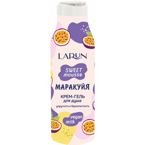 Крем-гель для душа Larun Sweet Mousse Маракуйя 400 мл