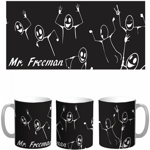 Кружка Каждому Своё "Мистер Фримен/Mr. Freeman" 330 мл
