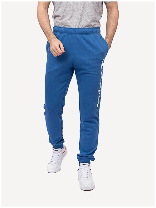 Спортивные брюки CHAMPION. CHAMPION Rib Cuff Pants 217423-EM021 мужские, цвет серый, размер S