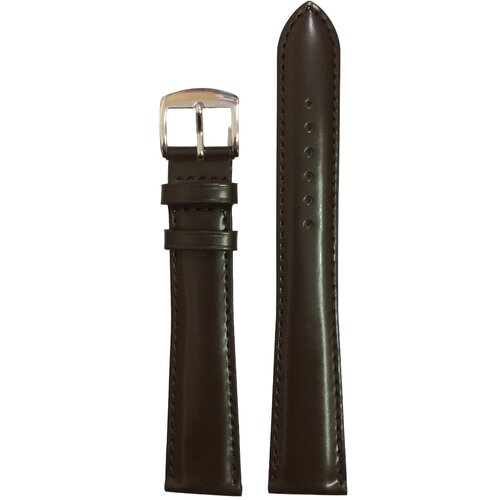 Ремешок ROCHET, фактура лаковая, гладкая, глянцевая, размер 20/16 M, коричневый