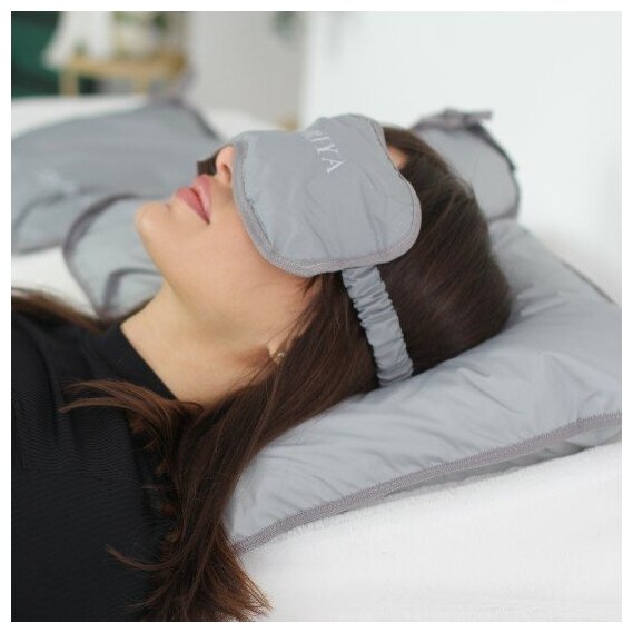Ортопедическая подушка для сна с микросферами 37*45 Альсария, анатомическая подушка с эффектом памяти от головной боли Alsariya - фотография № 6