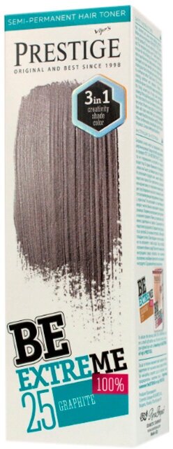 Бальзам оттеночный для волос Vip`s Prestige BeExtreme т. 25 Графит 100 мл