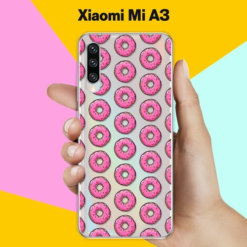 Силиконовый чехол Пончики на Xiaomi Mi A3