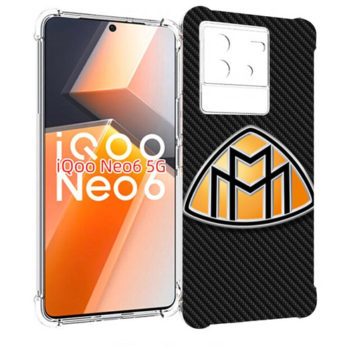 Чехол MyPads майбах maybach для Vivo iQoo Neo 6 5G задняя-панель-накладка-бампер