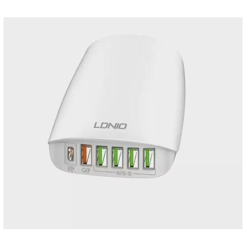 6 Портов зарядки/Зарядное устройство/белый