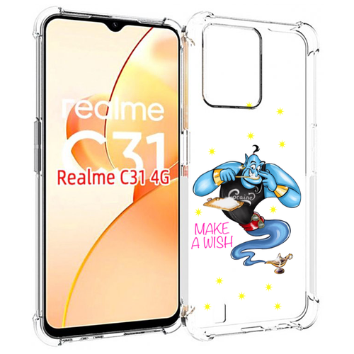 Чехол MyPads Делай-магию для OPPO Realme C31 задняя-панель-накладка-бампер чехол mypads делай магию для oppo find x5 задняя панель накладка бампер