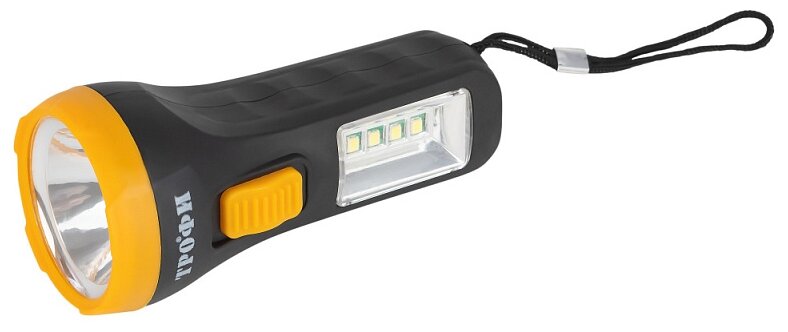 Фонарь светодиодный универсальный трофи UB-101 1Вт 1SMD + 4LED Б0054034