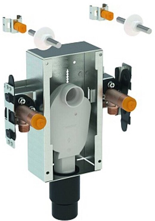 фото Комплект для раковины Geberit GIS для вертикального смесителя, с внутристенным сифоном