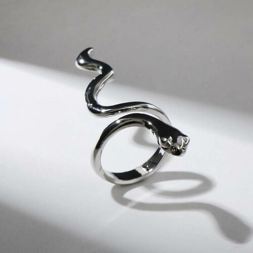 lisa smith незамкнутое серебристое кольцо волна Кольцо Queen Fair, безразмерное, серебряный