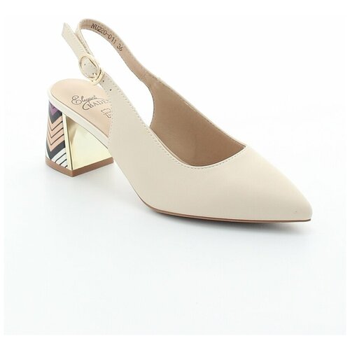 фото Туфли baden женские летние, размер 41, цвет бежевый, артикул nu220-011