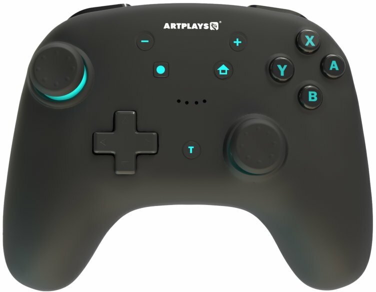 Геймпад Artplays NS65 для Nintendo Switch/PC Black-Turquoise ART30