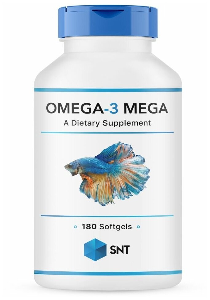 SNT Omega-3 Mega 330/220 softgels 90 капсул