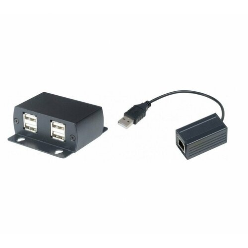 Удлинитель USB интерфейса SC&T UE01-2 (с БП)