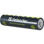 Батарейка DEFENDER ALKALINE LR6-4F, 4шт - изображение