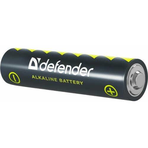 Батарейки Defender алкалиновая LR6-4F AA, в пленке 4шт