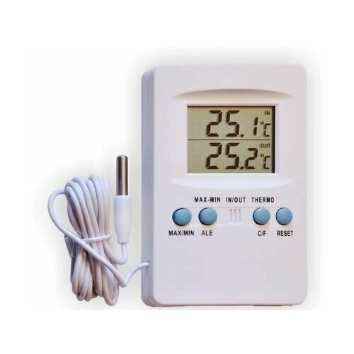 Цифровой электронный термометр с температурным сенсором на проводе ТЕ-102 120000₽