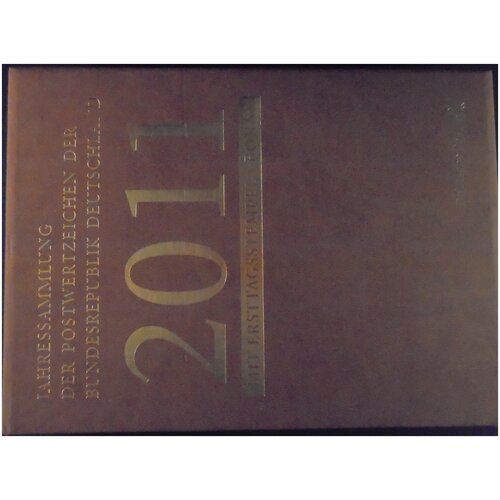 Ежегодная коллекция почтовых знаков Германия 2011 Бонн