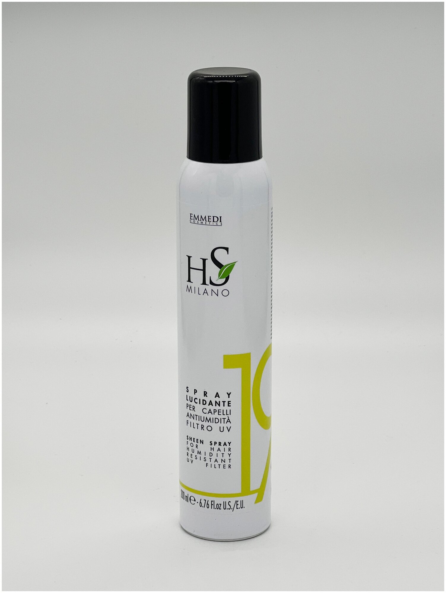 DIKSON Спрей для блеска волос / HS MILANO 19 SPRAY LUCIDANTE 200 мл - фото №3