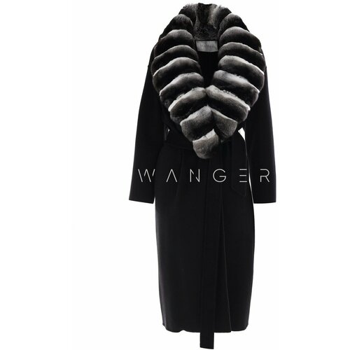 Пальто  Wanger зимнее, размер 44, черный