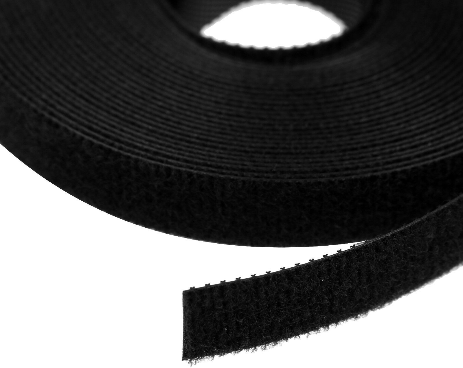 Лента-липучка для проводов 5000Х10Х1,5 мм тундра, цвет черный, 1 шт. 9579991 - фотография № 2