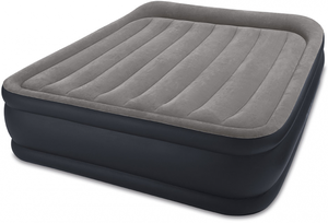 Кровать надувная со встроенным насосом Intex 64136 QUEEN DELUXE PILLOW REST RAISED AIRBED WITH FIBER-TECH BIP