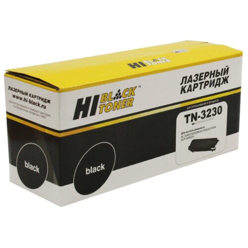 Картридж Hi-Black HB-TN-3230, 3500 стр, черный картридж nv print tn 3280t для brother dcp8070d 8085dn hl5340drt 5350dn 5370dw 8000k